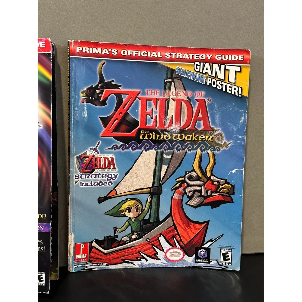 Zelda Majora's Mask & Wind Waker Prima Official Strategy Guide Lot of 2